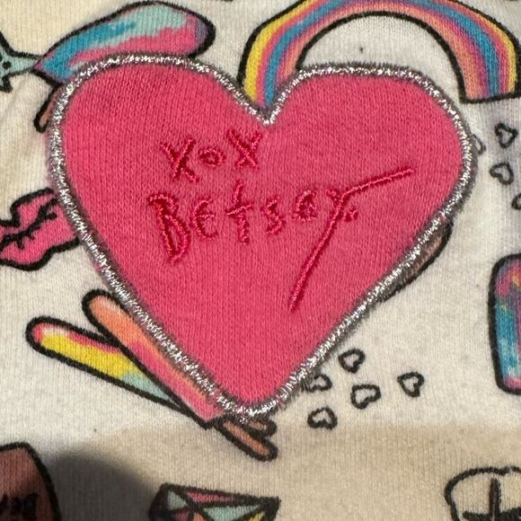 Betsy Johnson printed onesie size 4 months - Picture 2 of 5